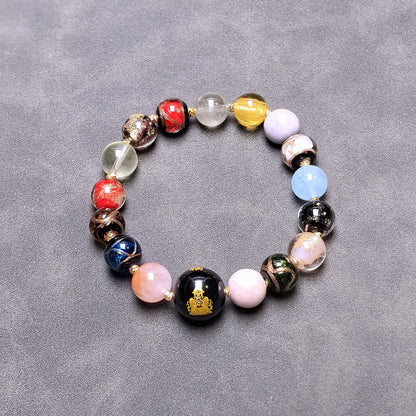 Small, round bangled bracelet, a prayer for good fortune, peace, and health. 【Loong Wuye Official Authentic Product】